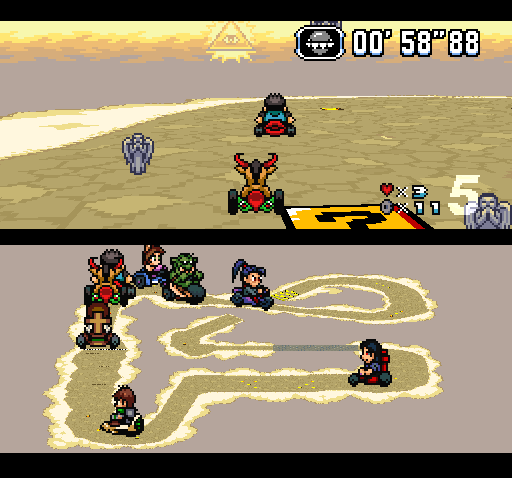 Mario Kart Epic Racers - SNES