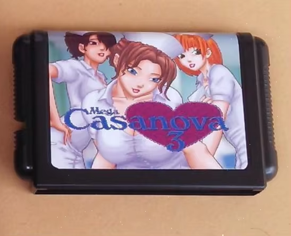 mega-casanova-3-sega-genesis-game-card-bjs-game-vault