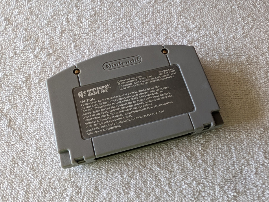 Zelda Time Lost N64 cartridge Ocarina of Time ROM hack rear