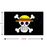 One Piece Luffy Skull Flag 90x150cm Straw Hat Pirates Banner Home Decor Anime