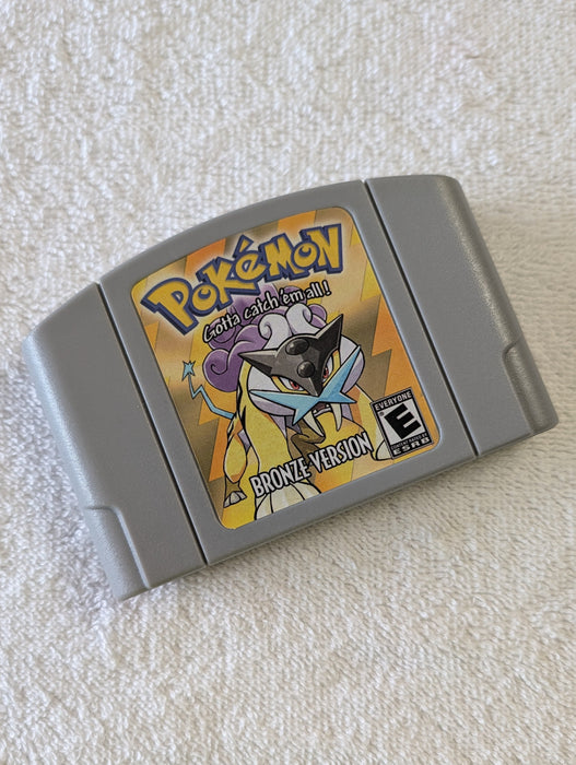 Pokemon Bronze N64 cartridge GBC Pokemon ROM hack
