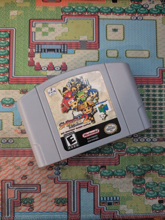 Shiren 2 english translation n64 cart