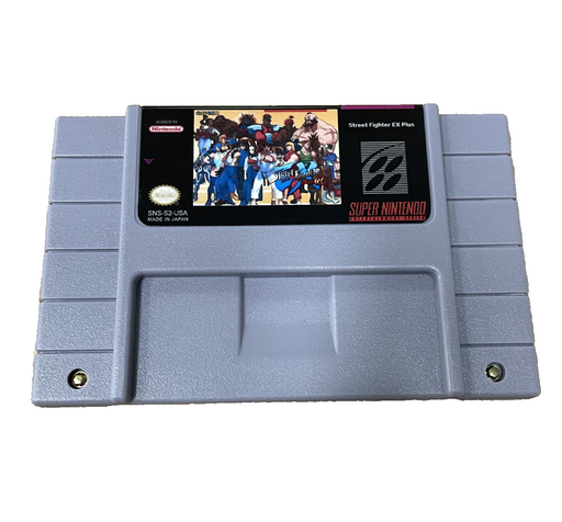 street-fighter-ex-plus-snes-game-cartridge-bjs-game-vault
