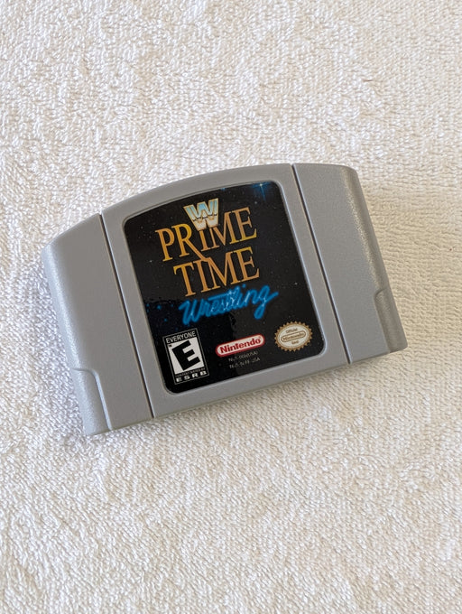 WWF Prime Time Wrestling N64 cartridge WrestleMania 2000 ROM hack
