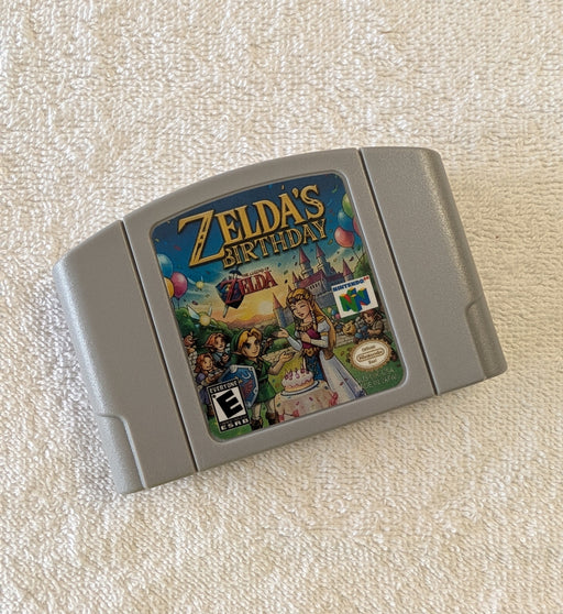 Zelda's Birthday N64 cartridge Ocarina of Time ROM hack