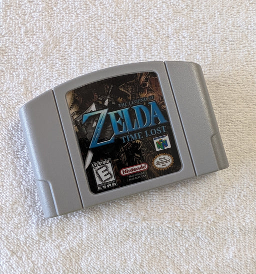 Zelda Time Lost N64 cartridge Ocarina of Time ROM hack